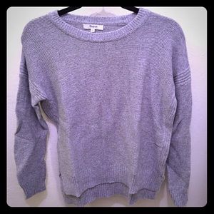 Madewell sweater gray
